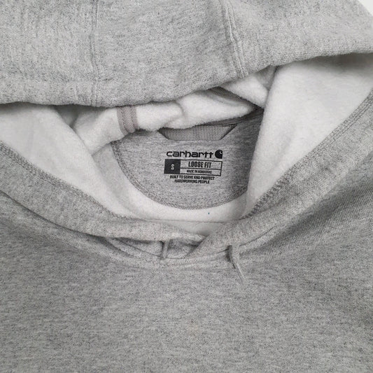 Mens Grey Carhartt  Hoodie Jumper
