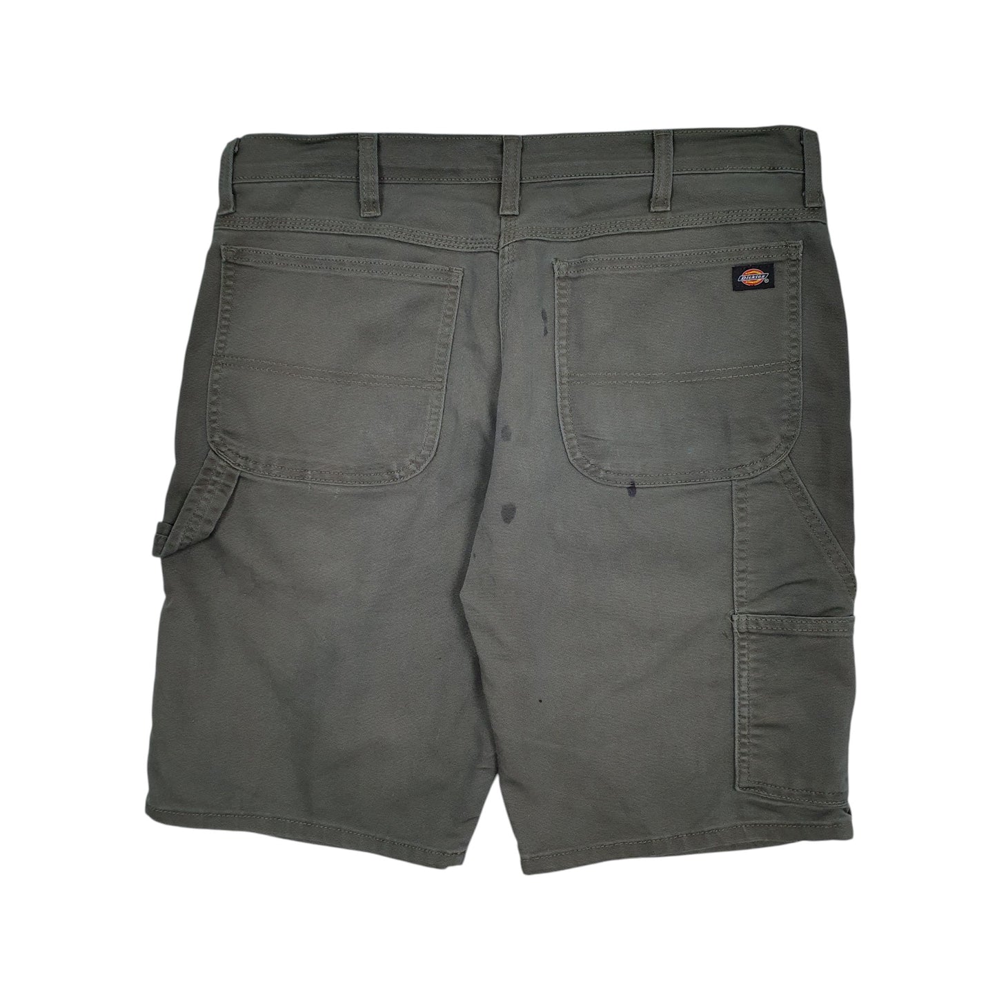 Mens Green Dickies   Shorts