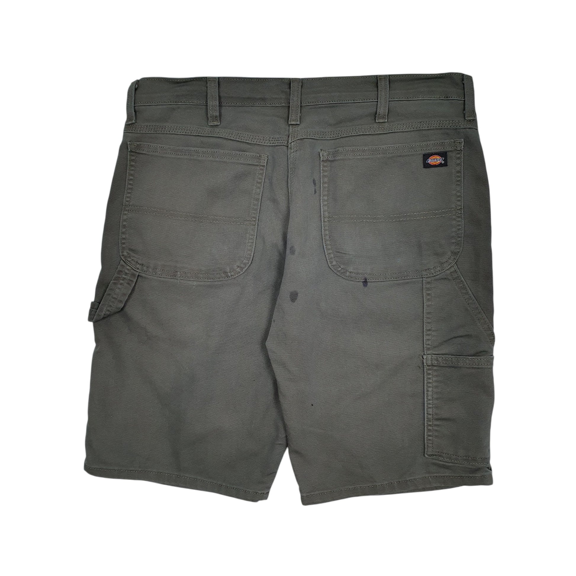 Mens Green Dickies   Shorts