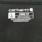 Mens Black Carhartt   T Shirt