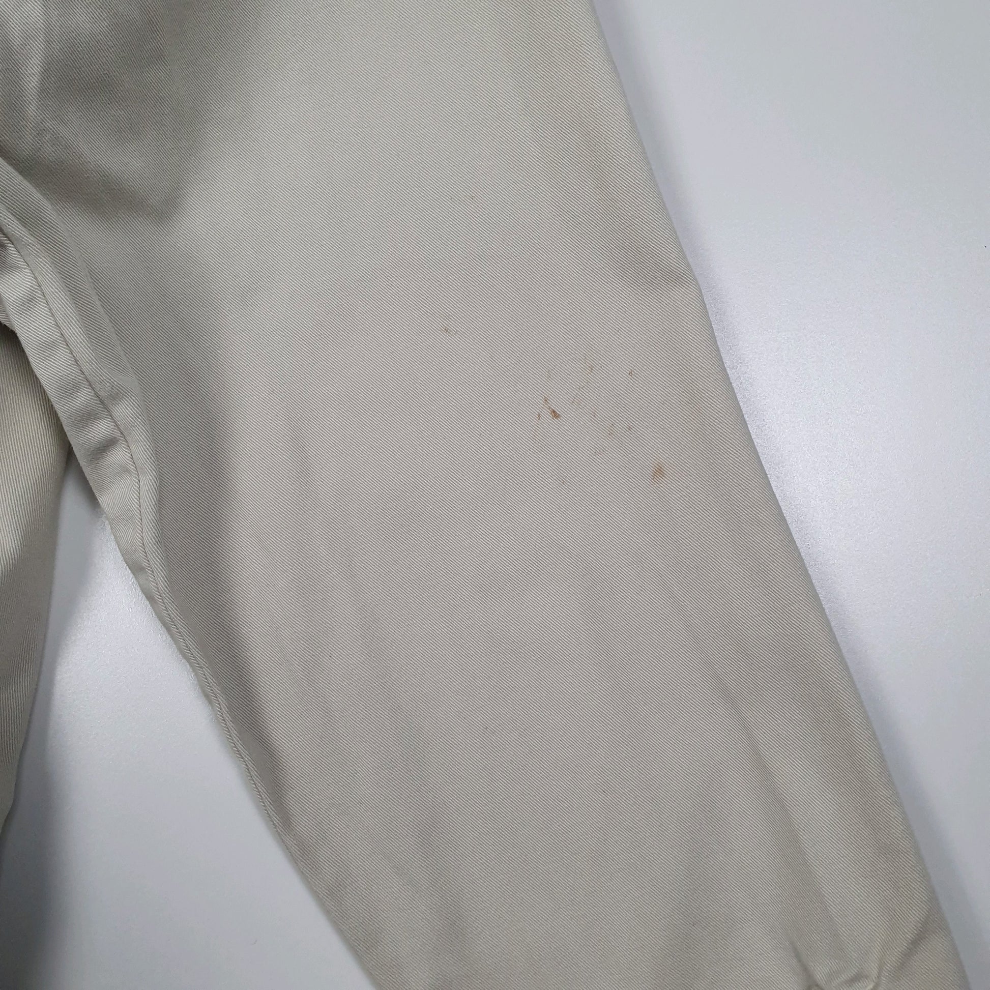 Mens Beige Polo Ralph Lauren Vintage 1980s Hoodie Coat
