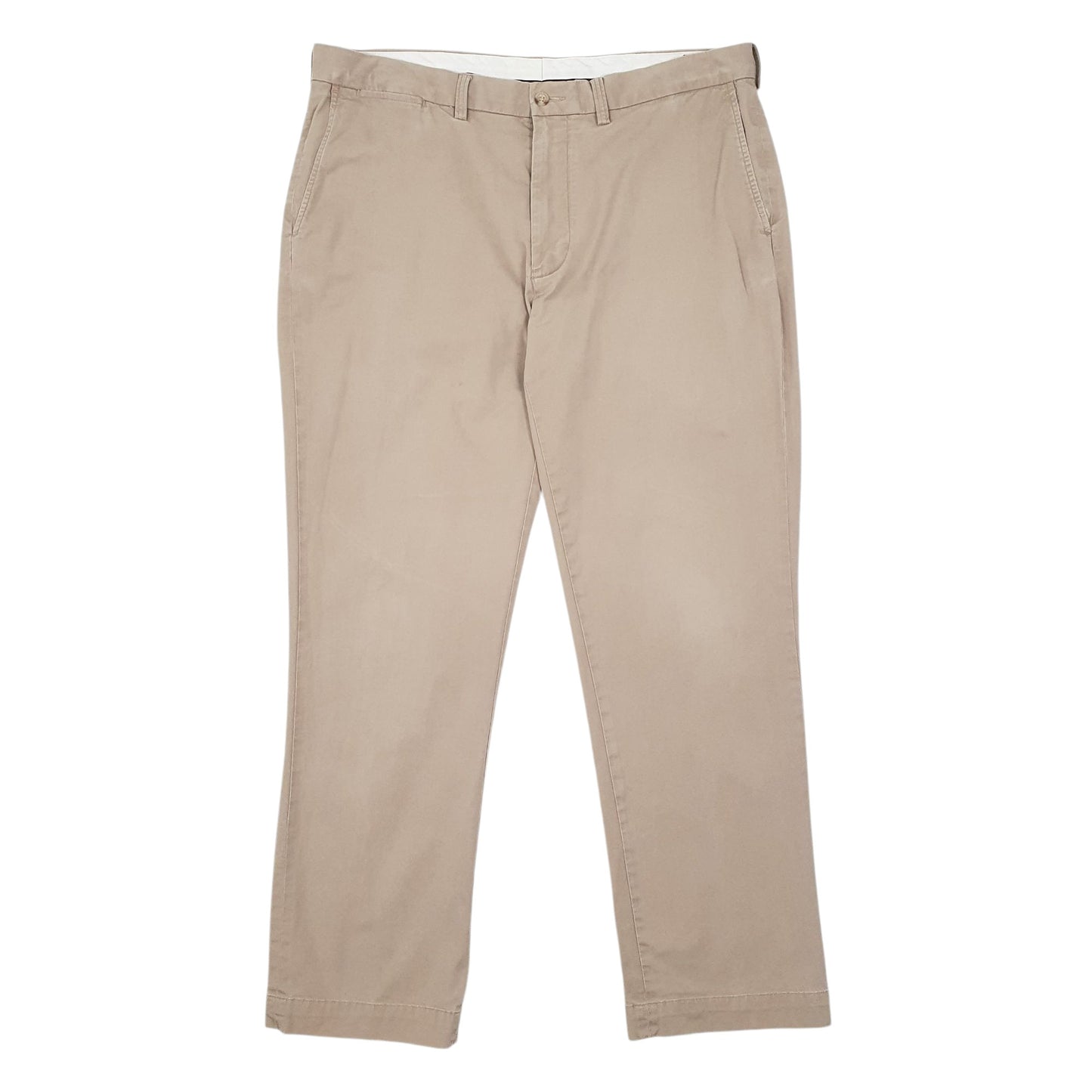 Mens Brown Polo Ralph Lauren Classic Fit Chino Trousers