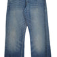 Mens Blue Levis  Full Zip Jeans