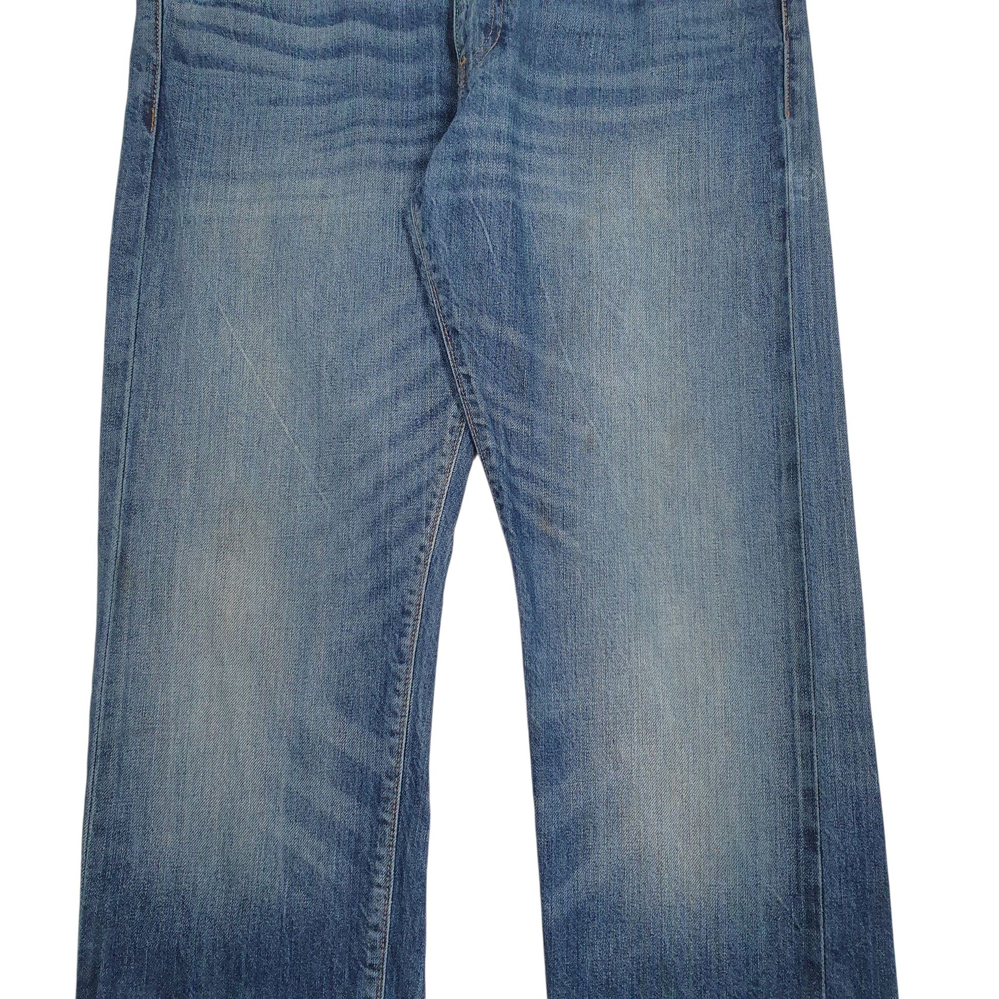 Mens Blue Levis  Full Zip Jeans