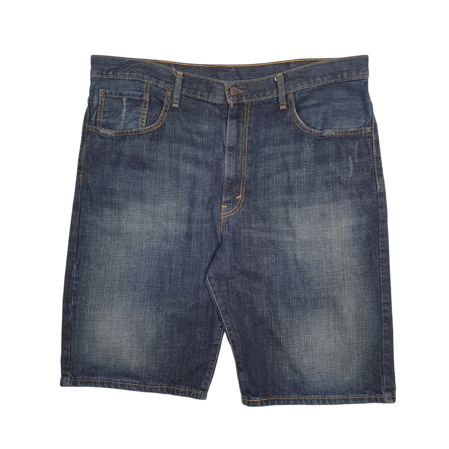 Mens Blue Levis 569 Denim Shorts