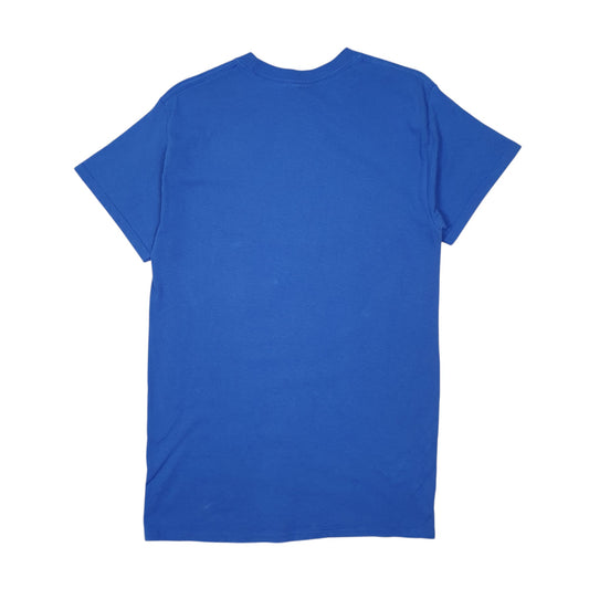 Mens Blue Jerzees Environmental Education  T Shirt