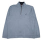 Mens Blue Nautica  Quarter Zip Jumper