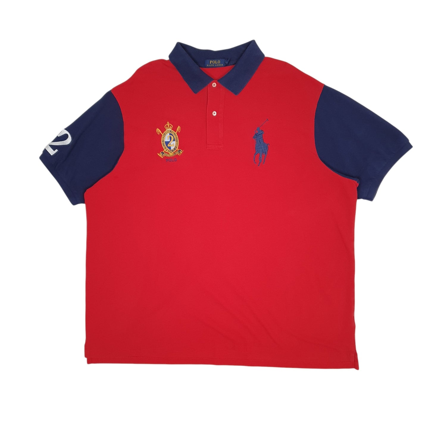 Mens Red Polo Ralph Lauren  Short Sleeve Polo Shirt