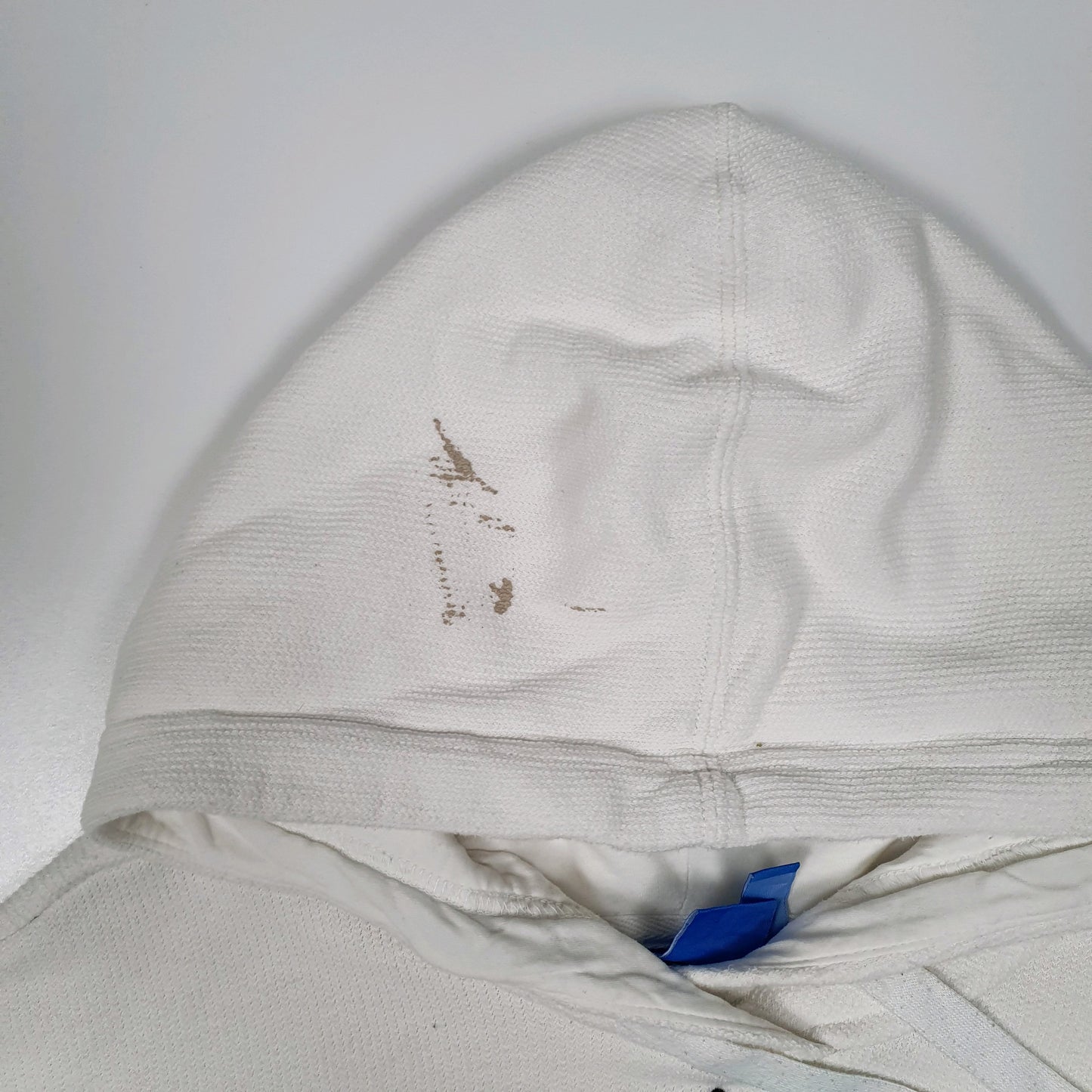 Womens White Adidas  Hoodie Jumper