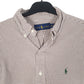 Mens Brown Ralph Lauren   Shirt