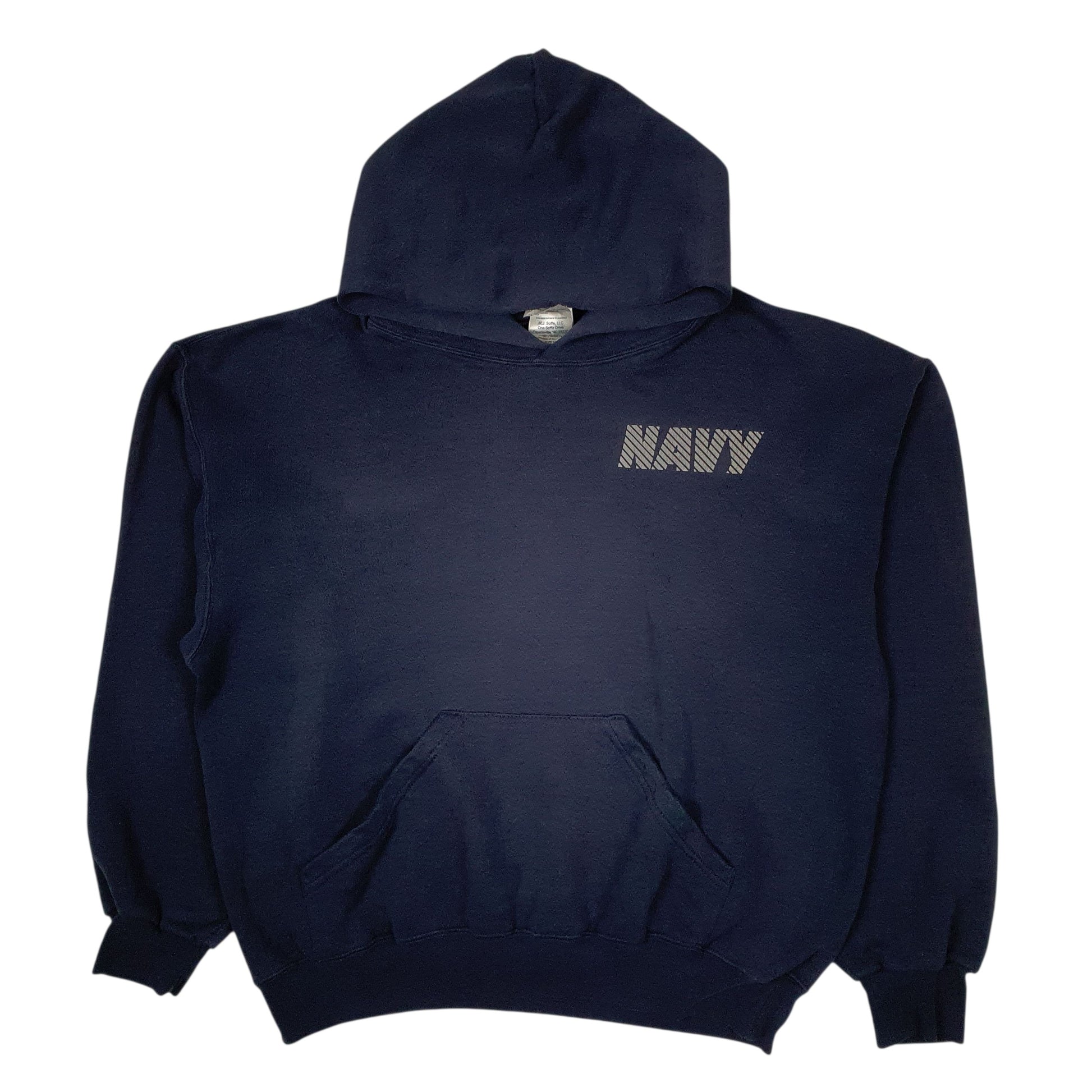 Mens Navy Soffe US Navy Hoodie Jumper