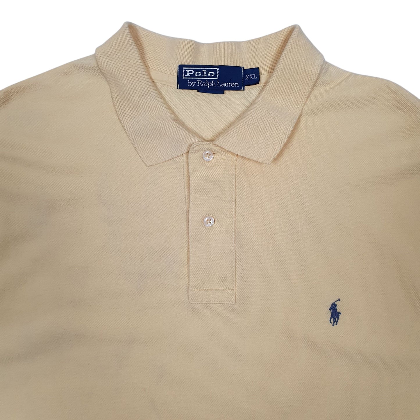 Mens Yellow Polo Ralph Lauren   Polo Shirt