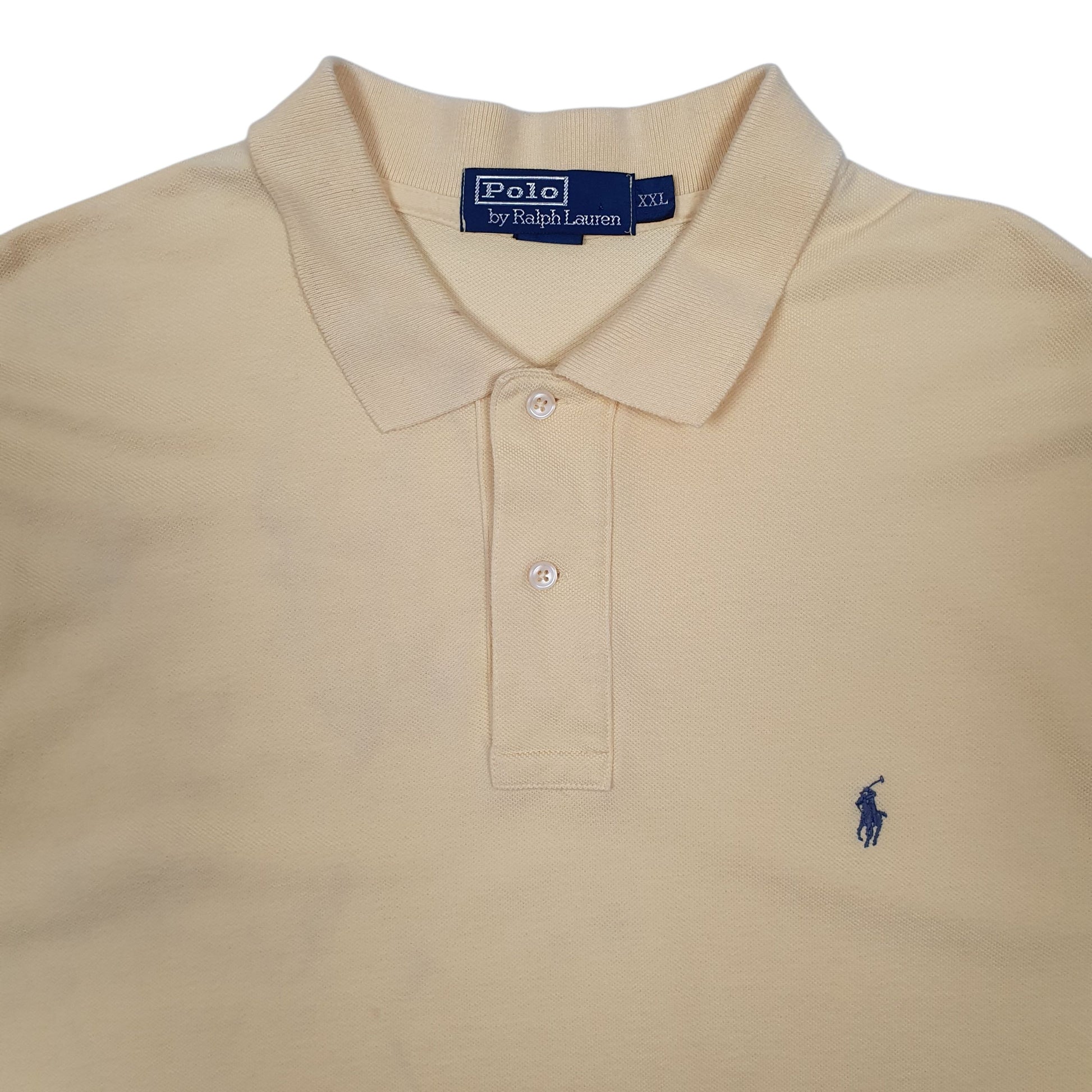Mens Yellow Polo Ralph Lauren   Polo Shirt