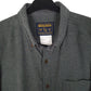 Mens Grey Woolrich Thick Chamois  Shirt