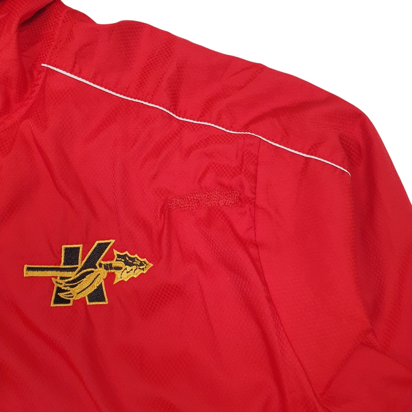 Mens Red Nike  Crewneck Coat