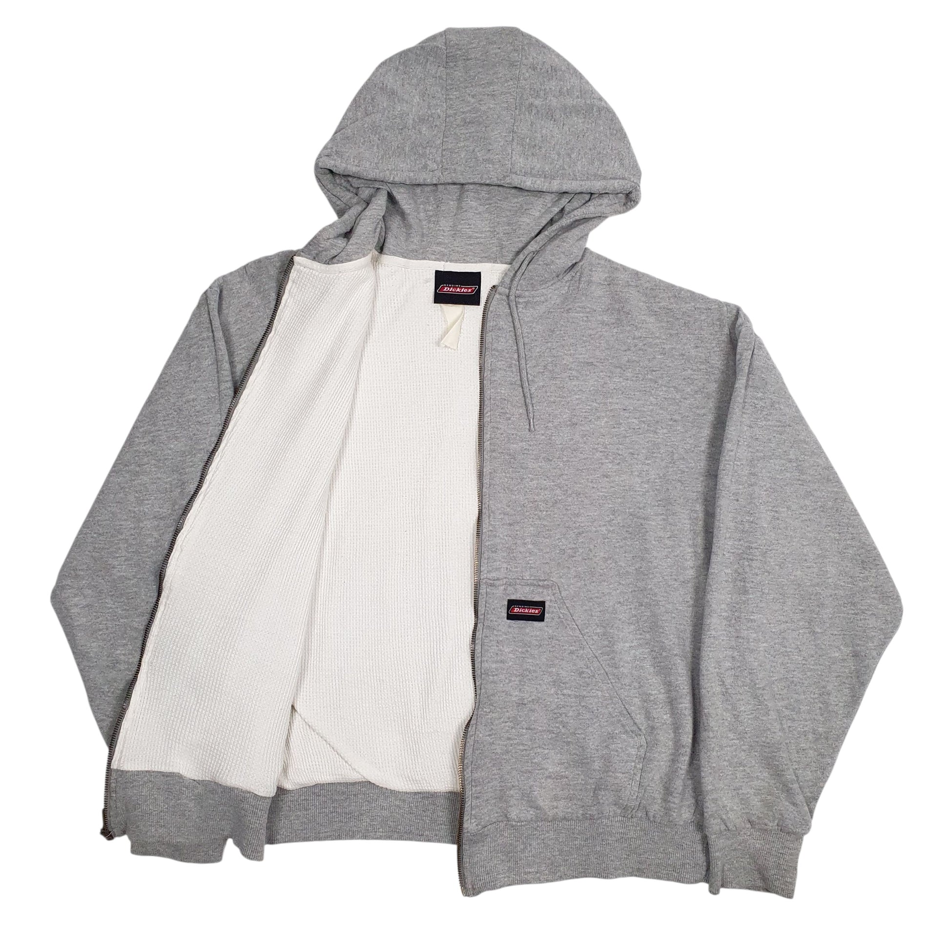 Mens Grey Dickies  Full Zip Jumper