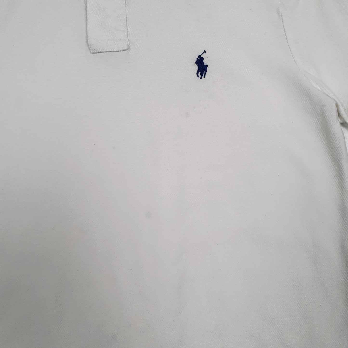 Mens White Polo Ralph Lauren   Polo Shirt