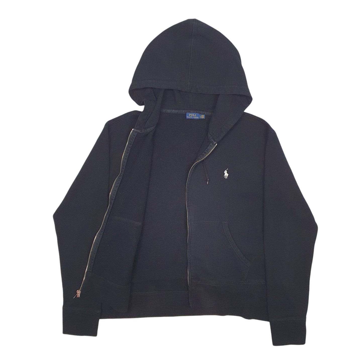 Womens Black Polo Ralph Lauren  Full Zip Jumper