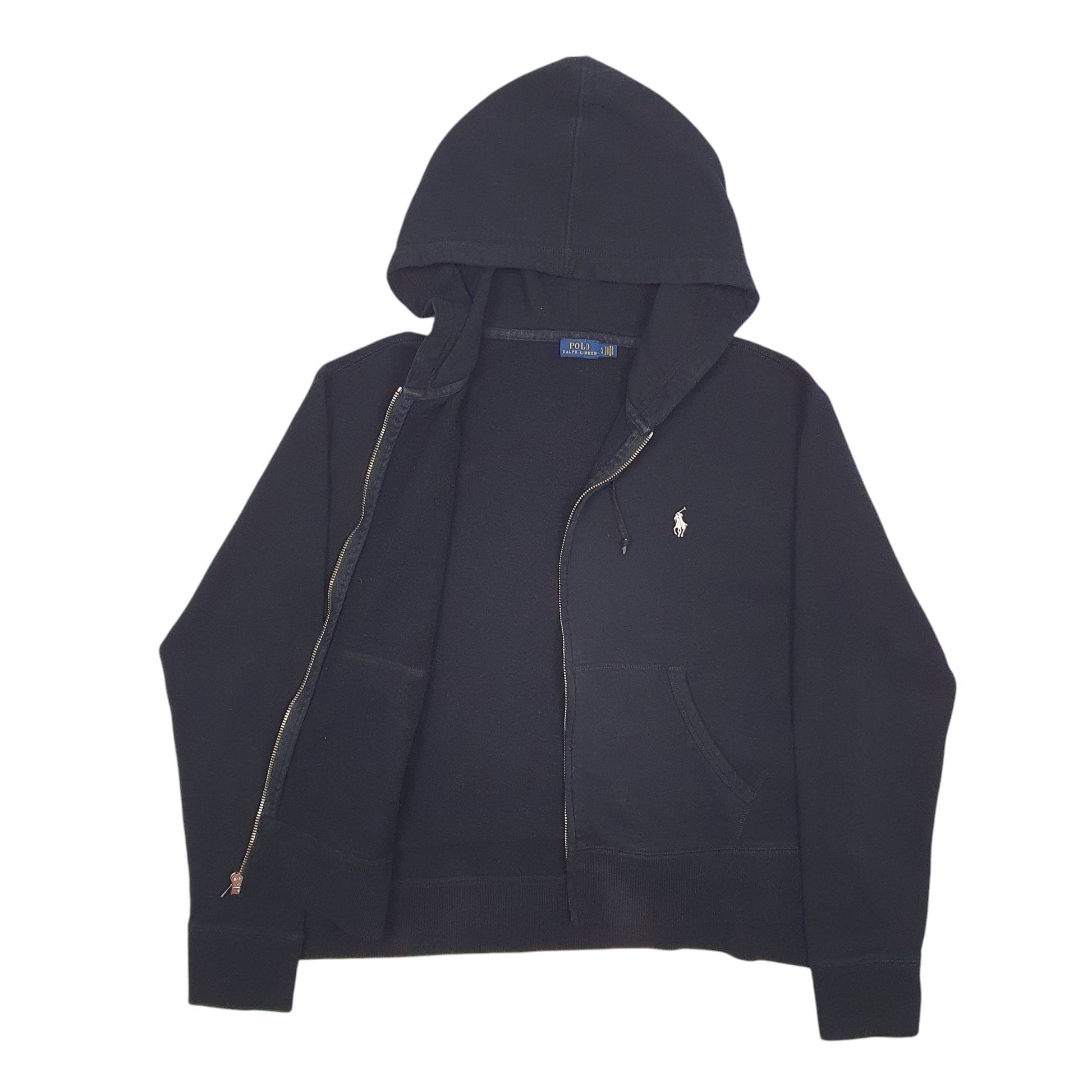 Womens Black Polo Ralph Lauren  Full Zip Jumper