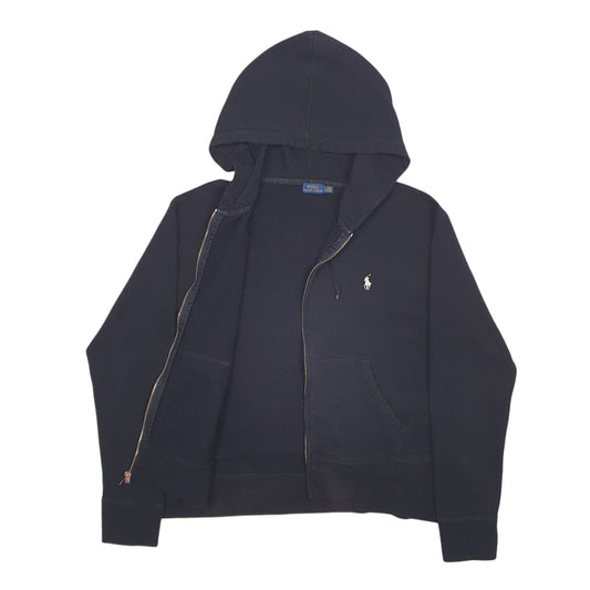 Womens Black Polo Ralph Lauren  Full Zip Jumper