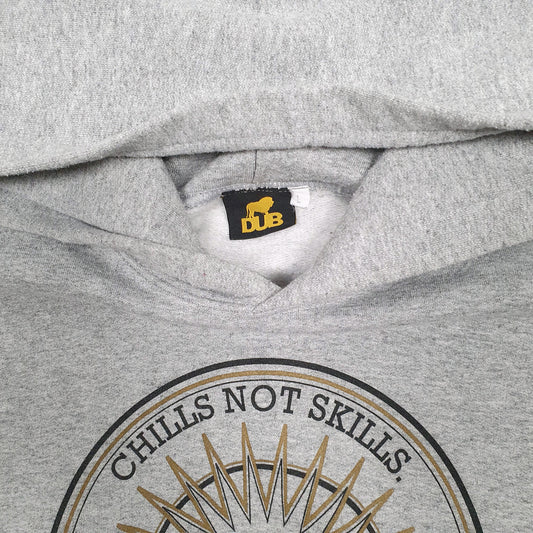 Mens Grey Dub BMX  Hoodie Jumper