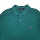 Mens Green Polo Ralph Lauren Classic Fit  Polo Shirt