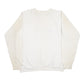 Mens White Unbranded Vintage 90s Crewneck Jumper