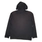 Mens Black Adidas Vintage 00s Hoodie Full Zip Coat
