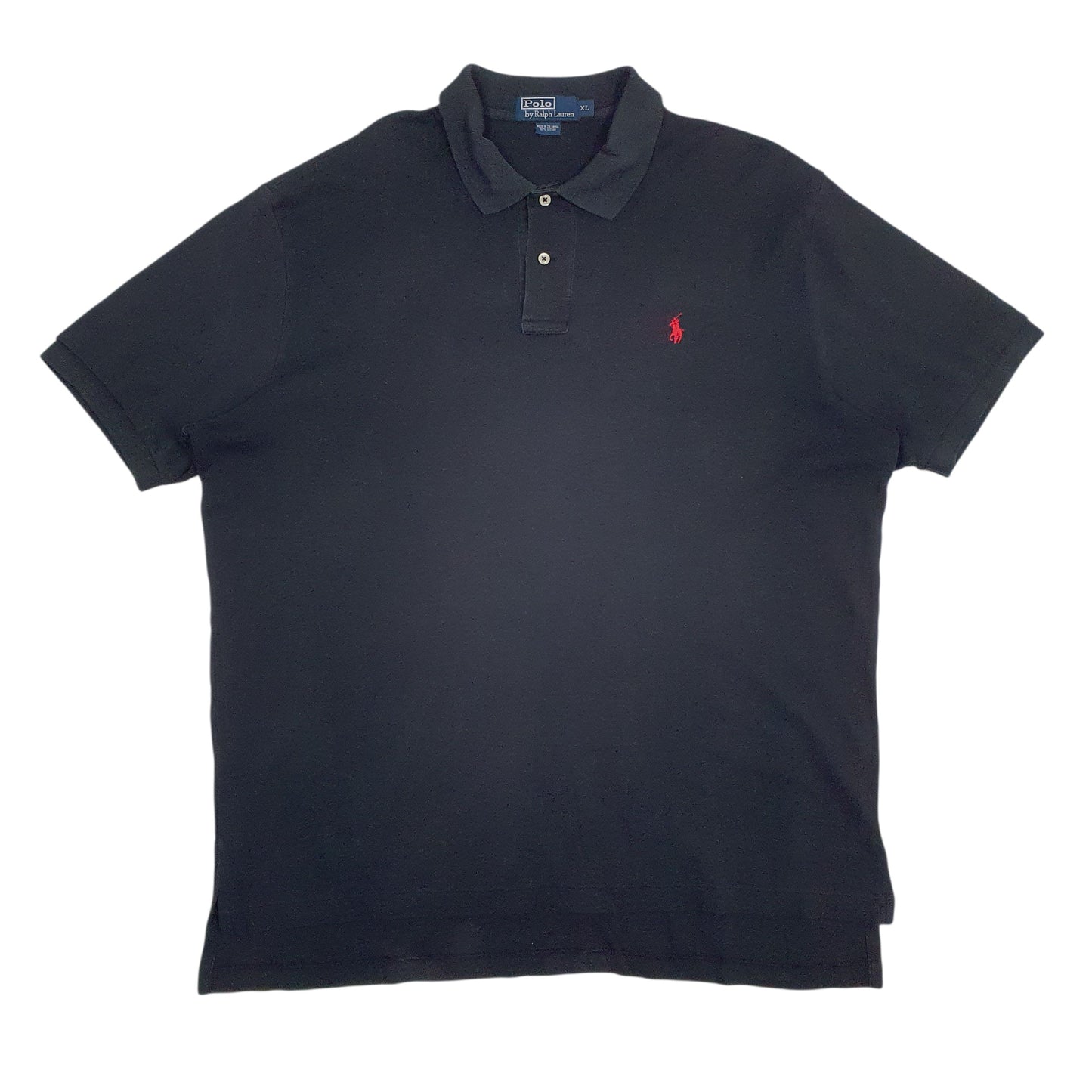 Mens Black Polo Ralph Lauren  Short Sleeve Polo Shirt