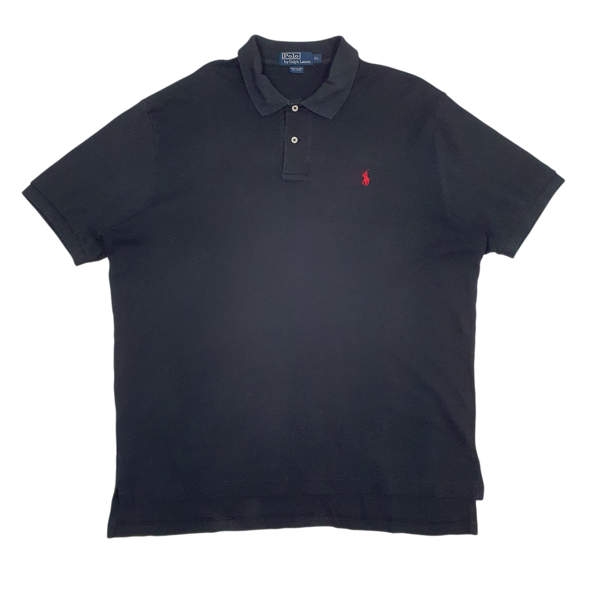 Mens Black Polo Ralph Lauren  Short Sleeve Polo Shirt