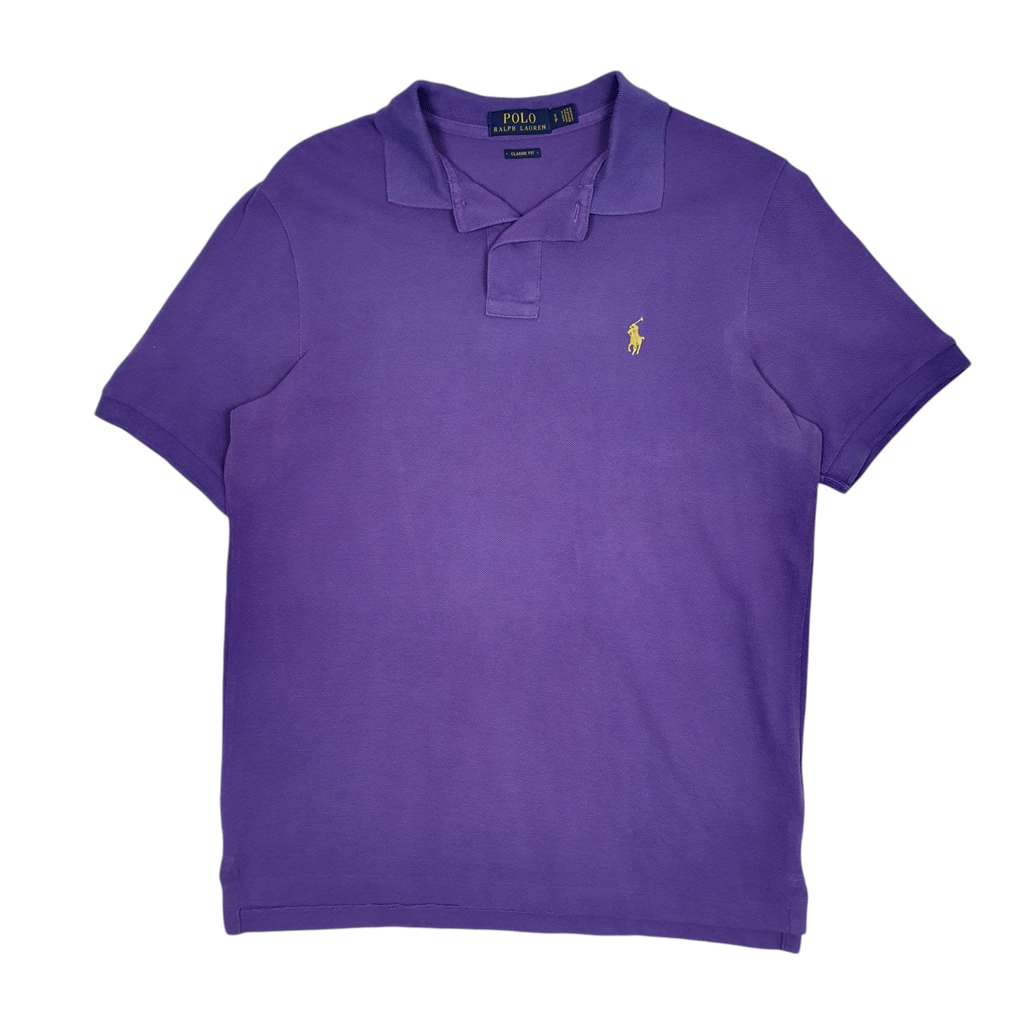 Mens Purple Polo Ralph Lauren  Short Sleeve Polo Shirt