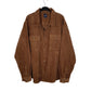 Mens Brown GAP Corduroy Long Sleeve Shirt