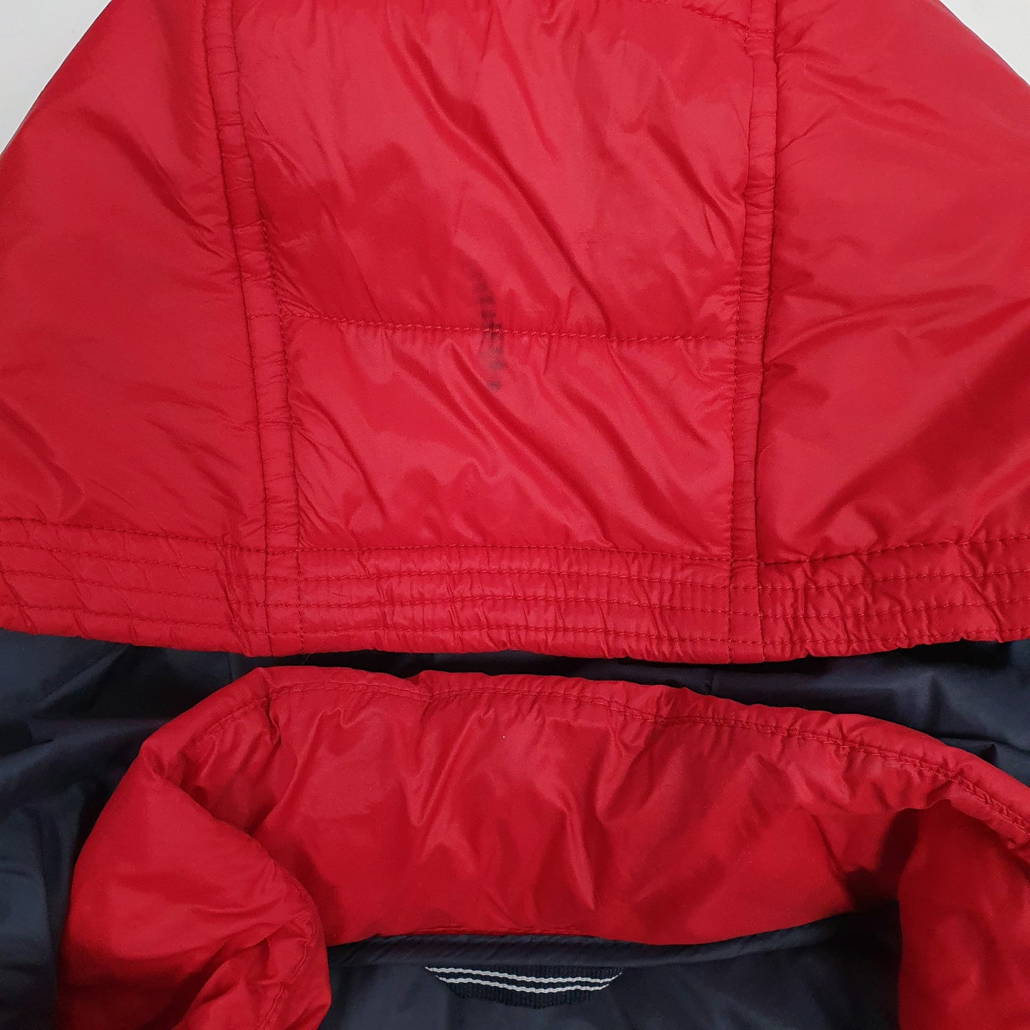 Mens Red Nautica Vest Hoodie Gilet Hoodie Coat