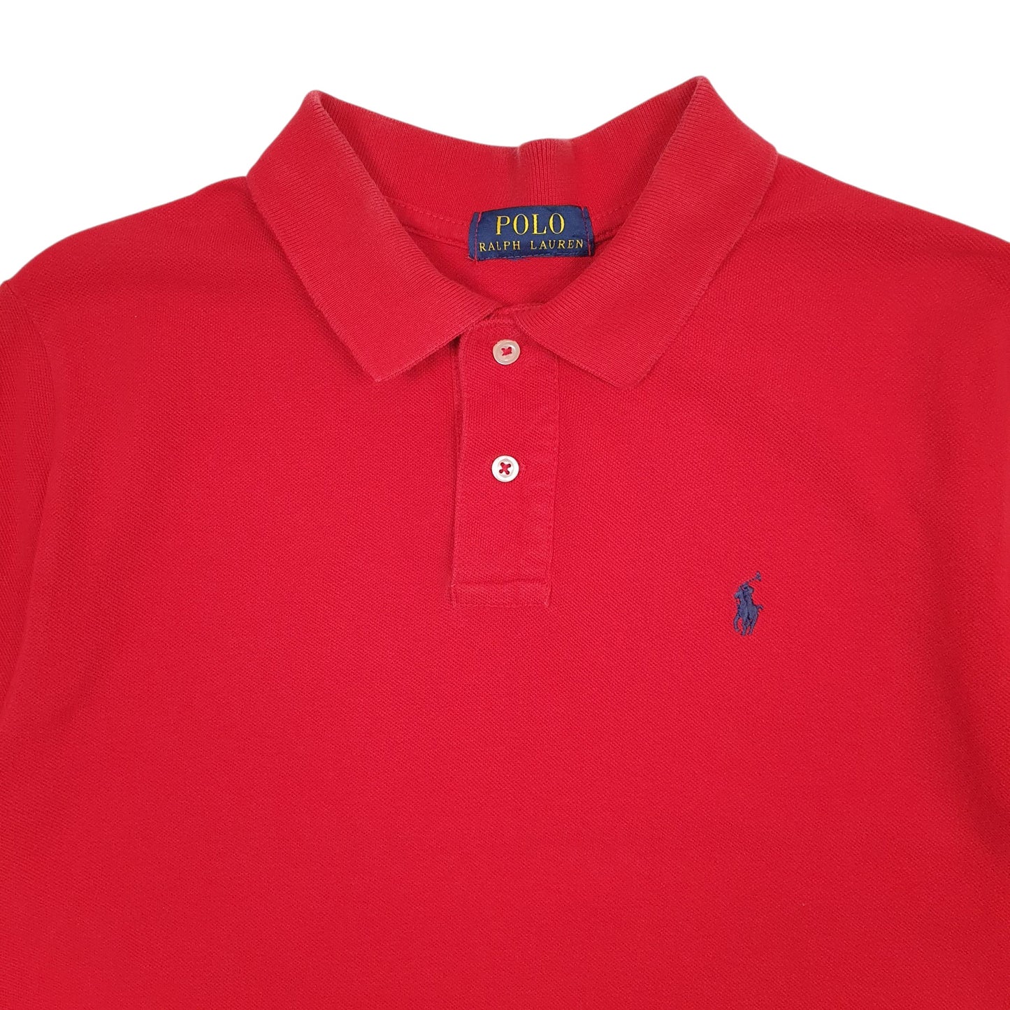 Mens Red Polo Ralph Lauren   Polo Shirt