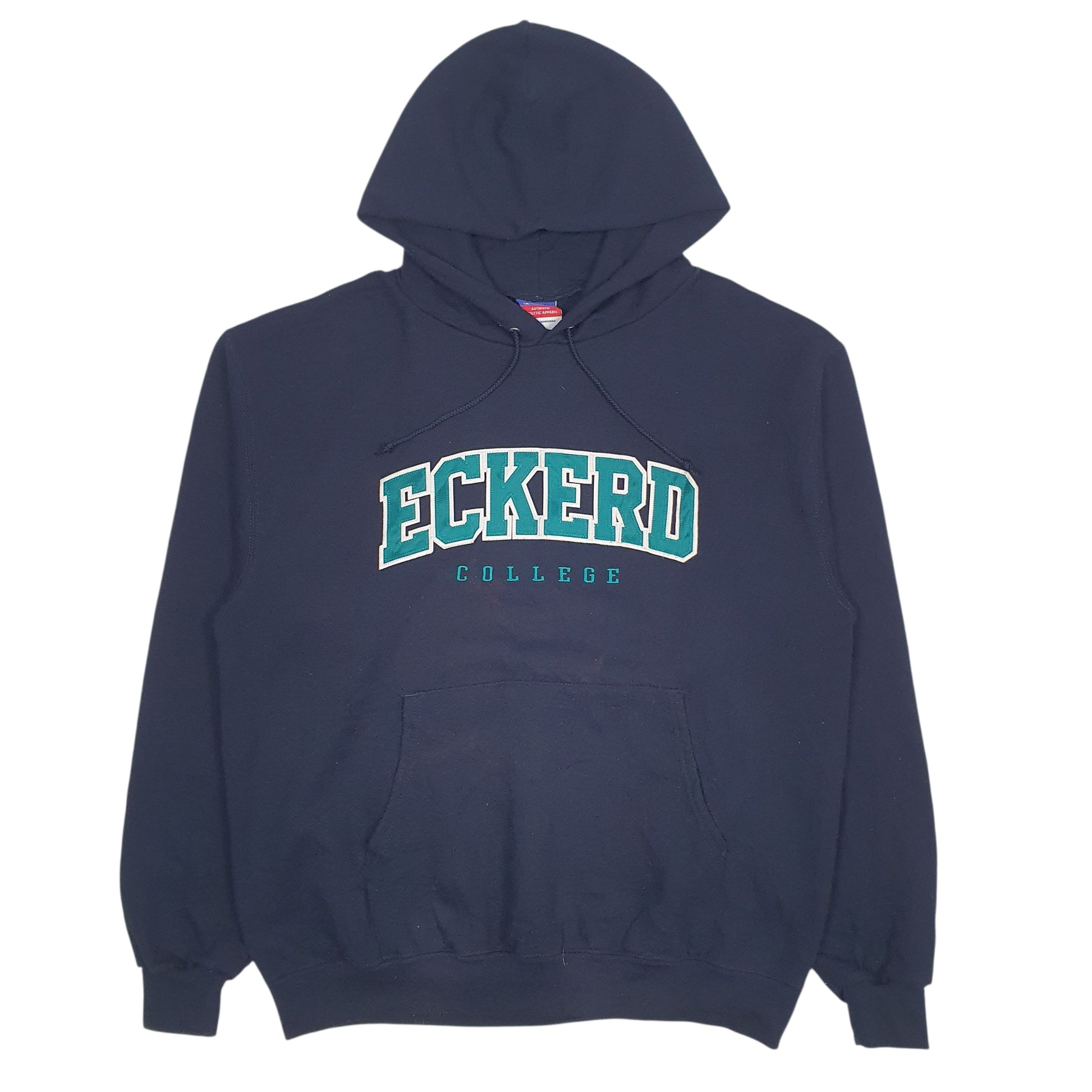 Mens Navy Champion Eckerd College Hoodie Jumper