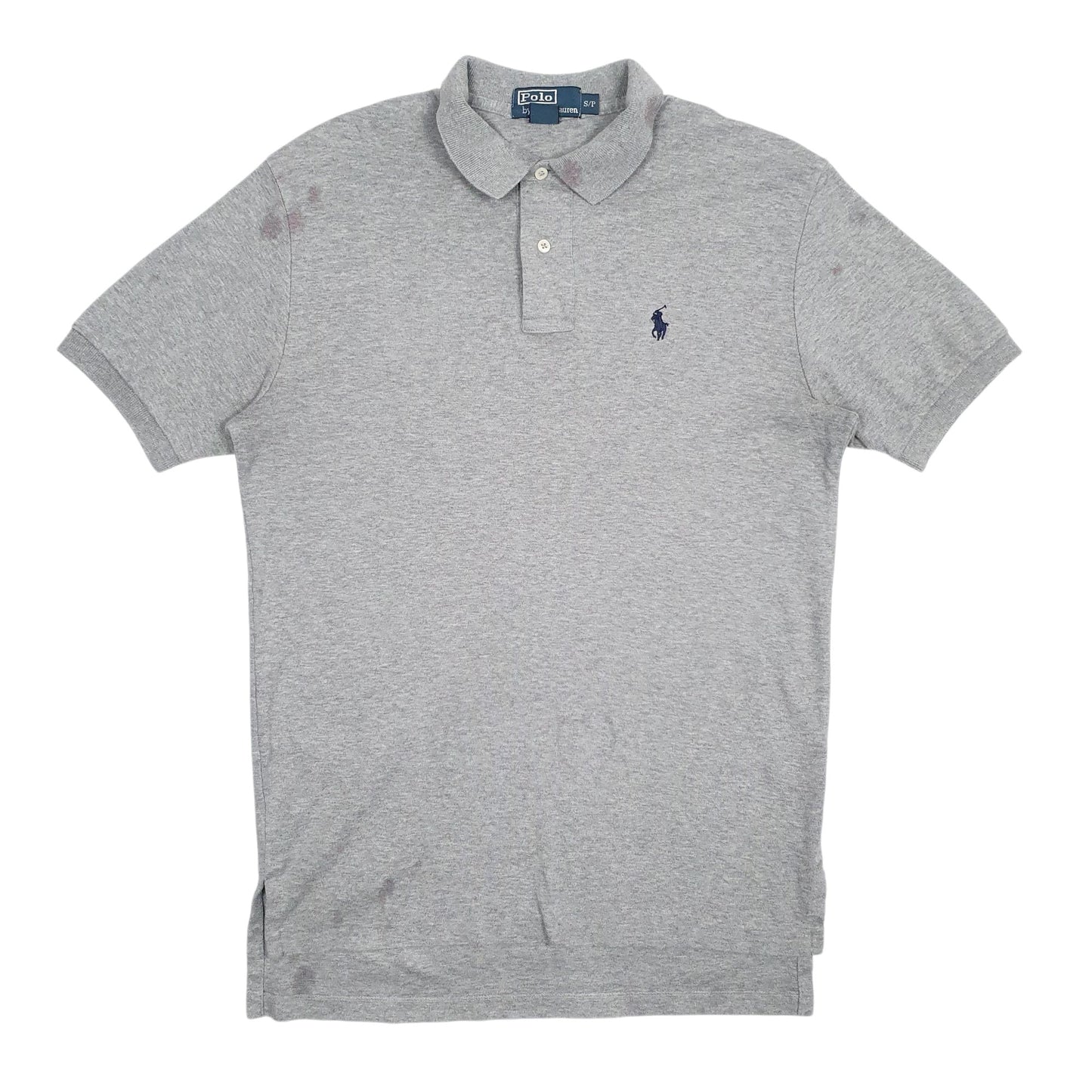 Mens Grey Polo Ralph Lauren  Short Sleeve Polo Shirt