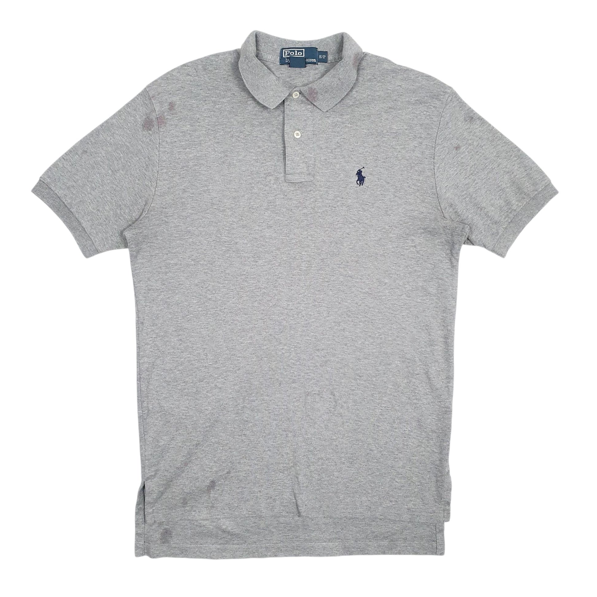 Mens Grey Polo Ralph Lauren  Short Sleeve Polo Shirt