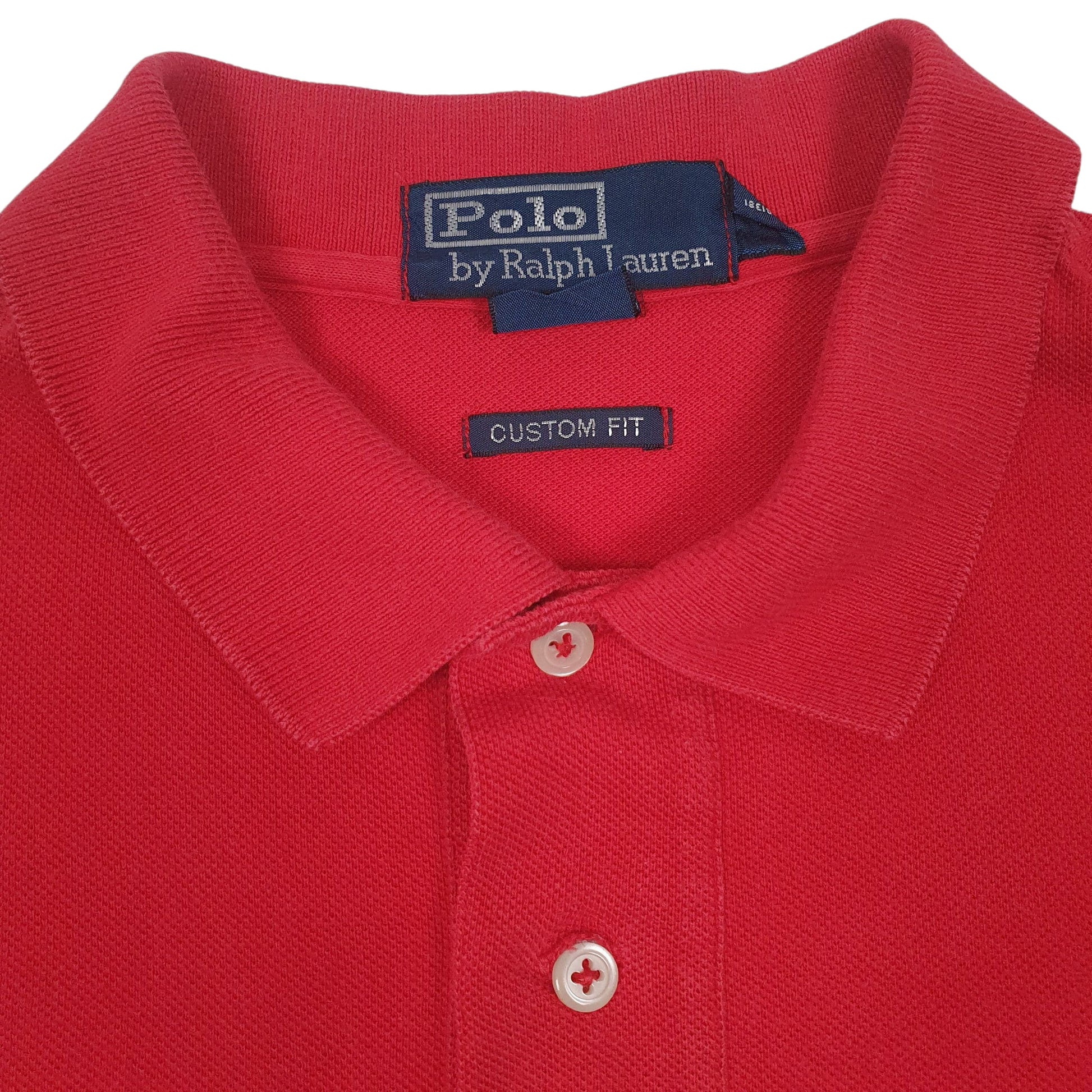 Mens Red Polo Ralph Lauren   Polo Shirt