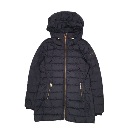 Mens Black Burberry Parka  Coat