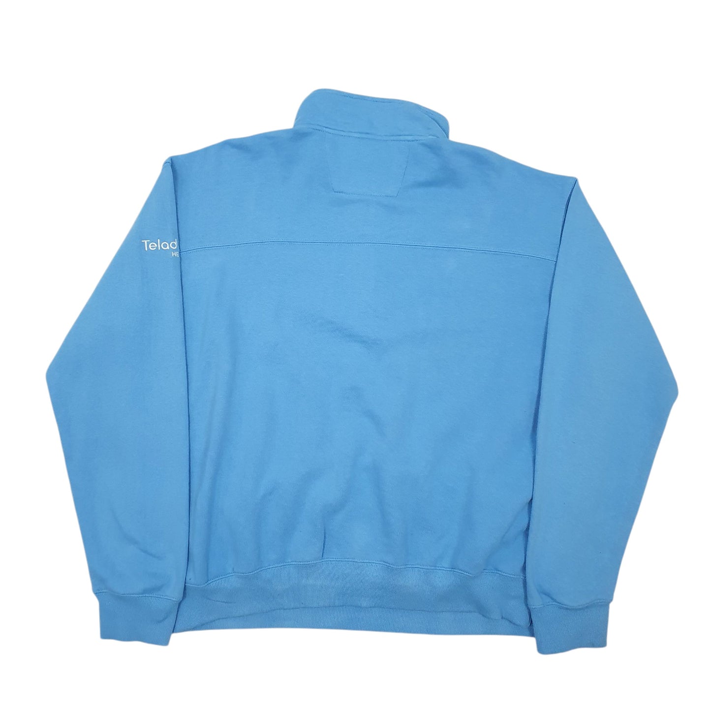 Mens Blue Nautica  Quarter Zip Jumper