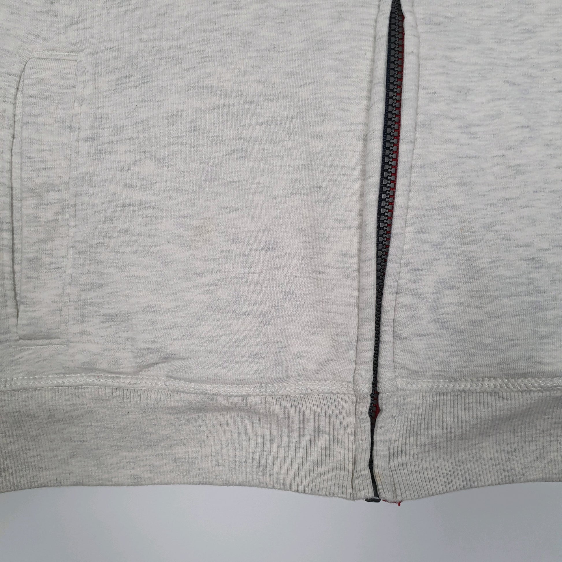 Womens Grey Tommy Hilfiger Hoodie Full Zip Jumper