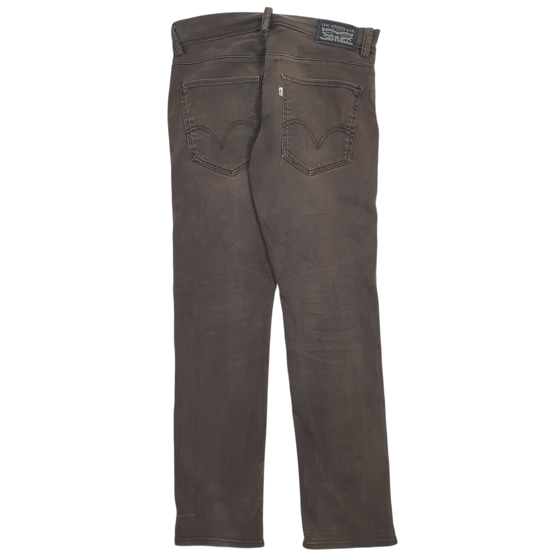 Mens Brown Levis   Jeans