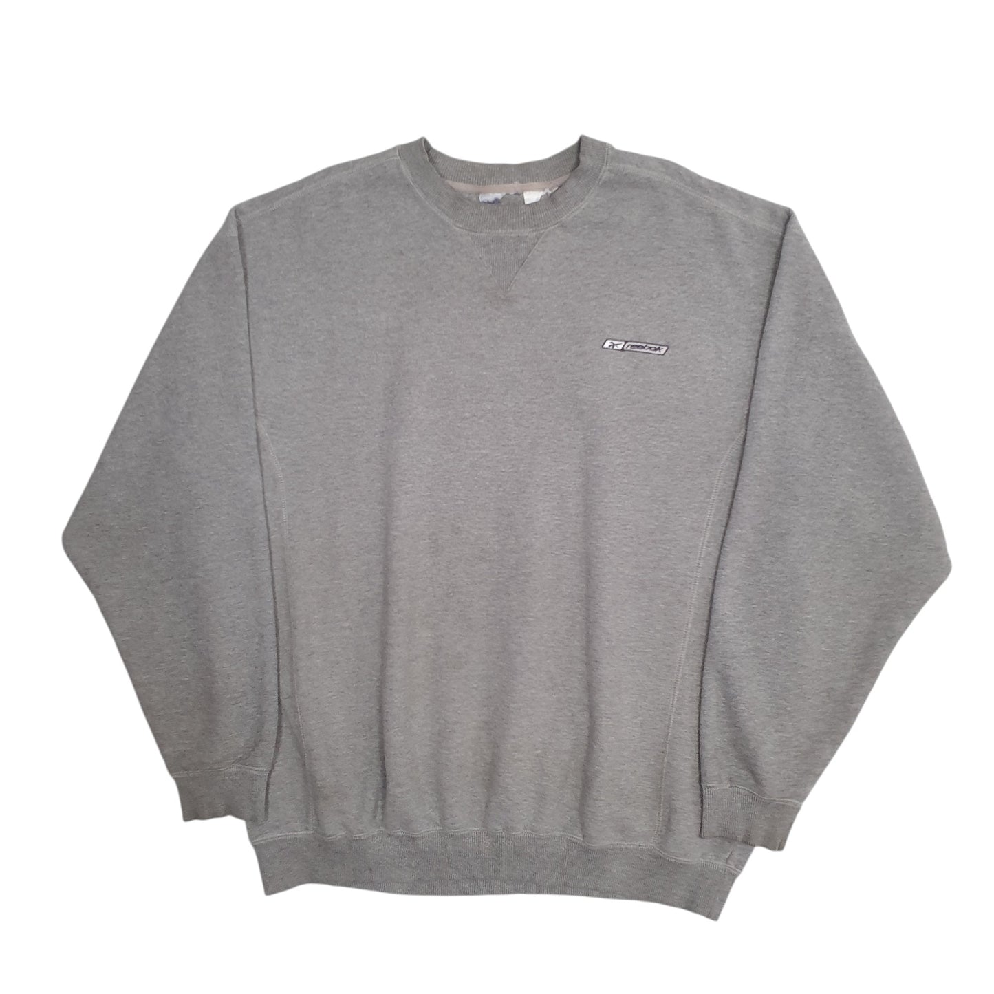Mens Grey Reebok  Crewneck Jumper