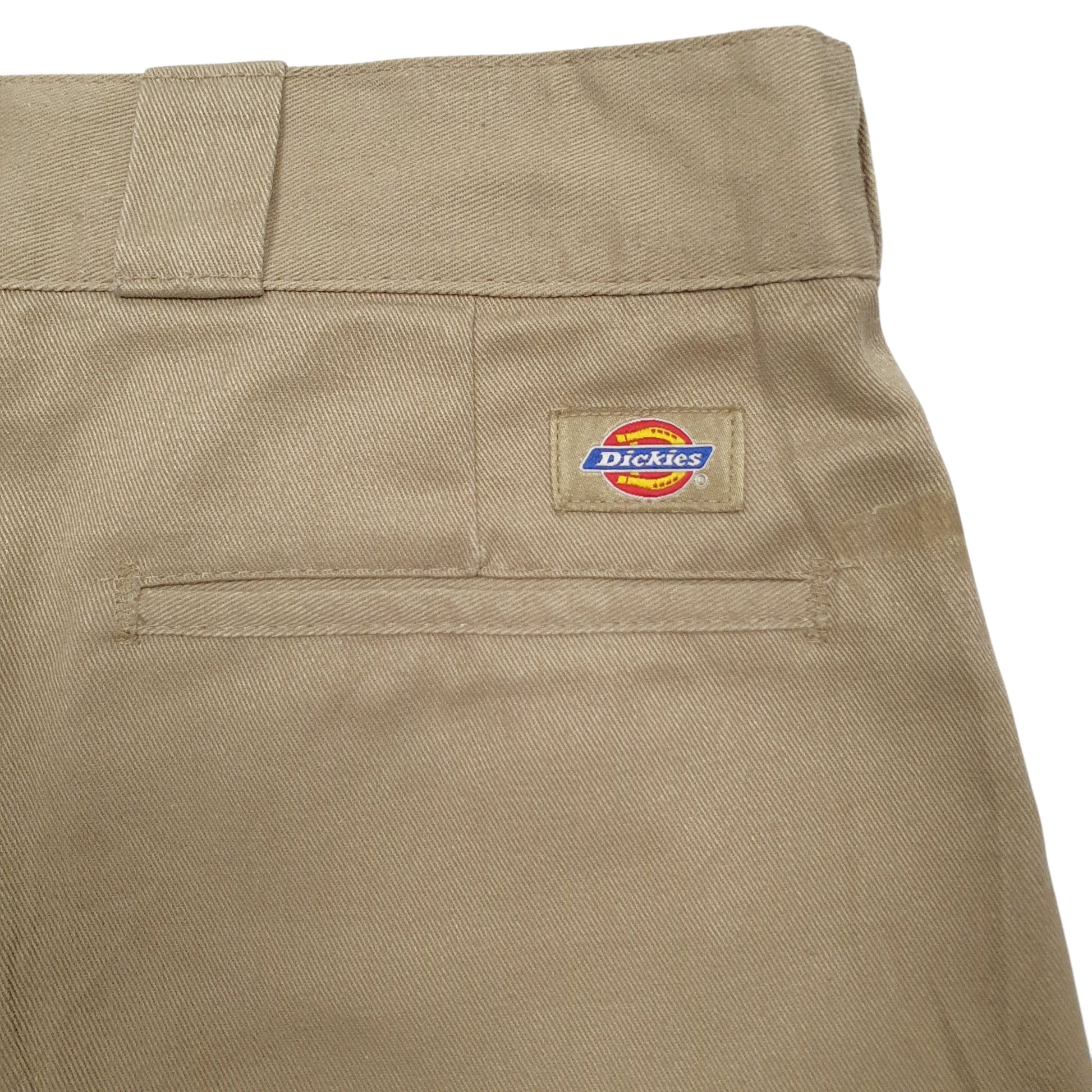 Mens Beige Dickies Workwear  Trousers