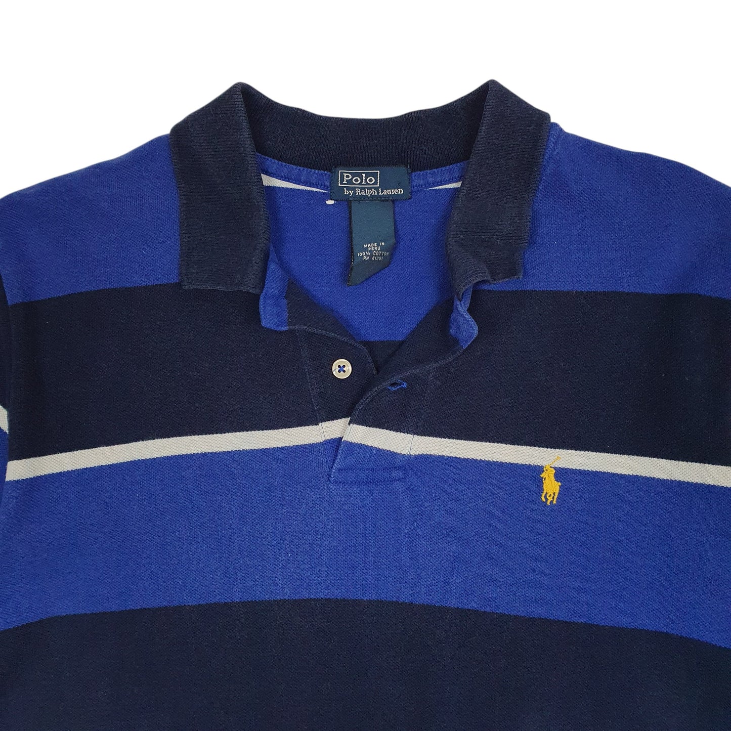 Mens Blue Polo Ralph Lauren   Polo Shirt