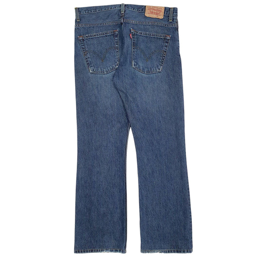 Mens Blue Levis  Crewneck Jeans