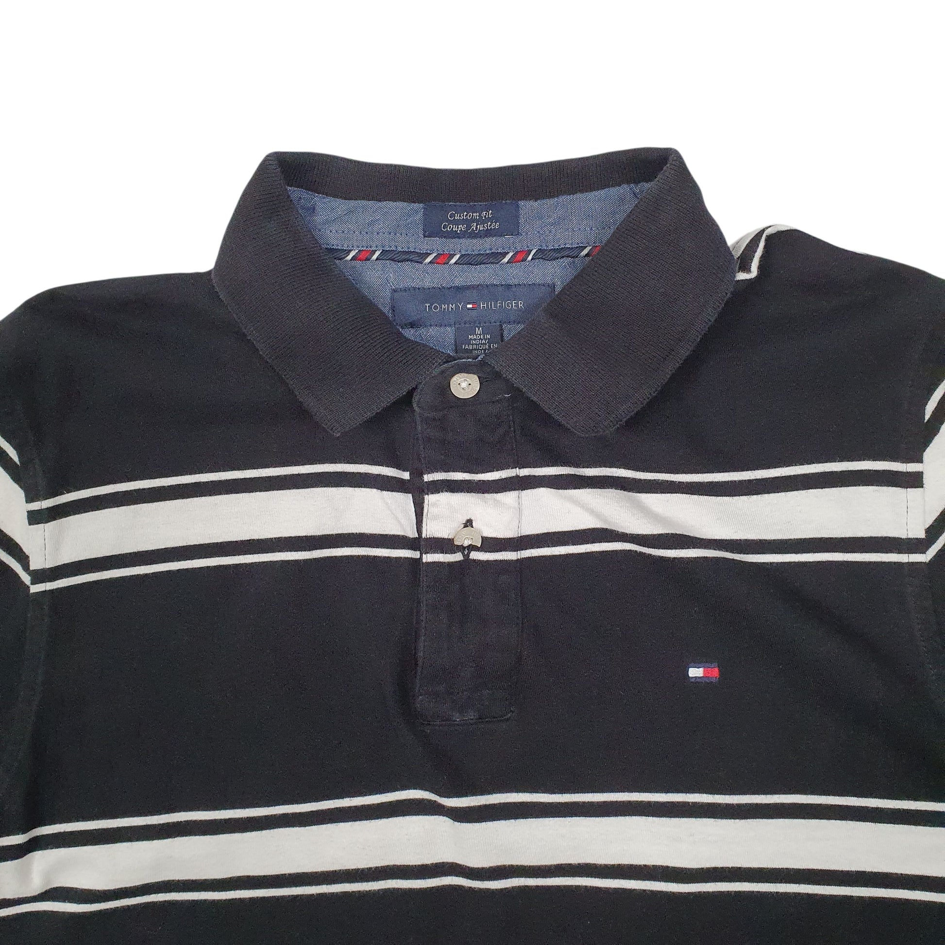 Mens Black Tommy Hilfiger   Polo Shirt