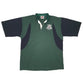 Mens Green Barbarian Rugby Short Sleeve Polo Shirt