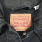Womens Black Levis   Coat
