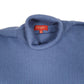 Mens Blue Burberry  Turtle Neck Jumper